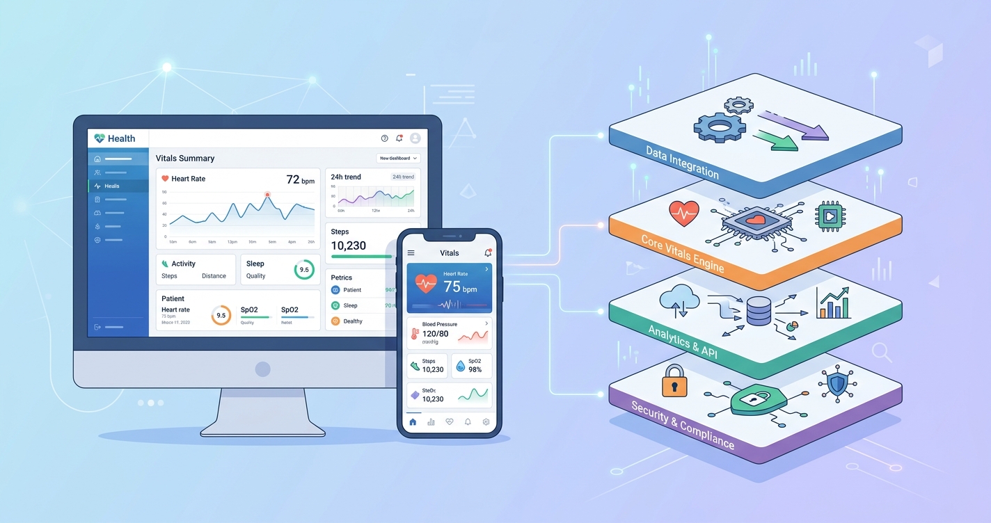 What Is a White-Label Vitals Engine? Build vs License Explained